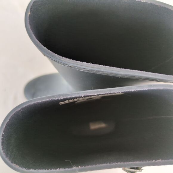 HUNTER Original Kids Matte Navy Blue Rain Muck Tall Boots Boys 4 Girls 5 Classic - Picture 8 of 10